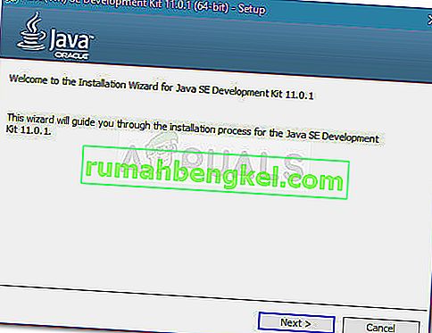 Java開発キットのインストール