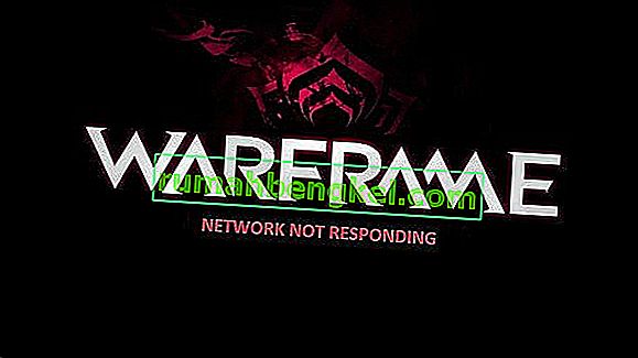 Поправка: Warframe Network не реагира