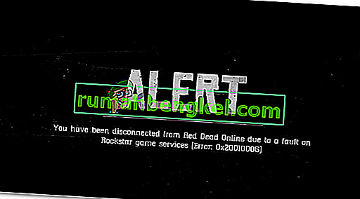 كيفية إصلاح خطأ Red Dead Online 0x20010006؟