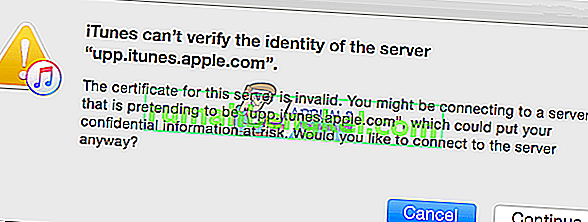 Сертификат для данного сервера недействителен возможно вы подключаетесь к серверу имитирующему