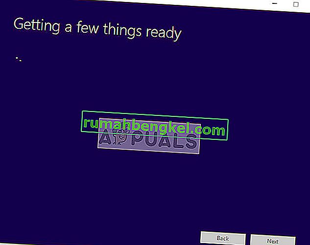 Inicjalizacja narzędzia do tworzenia multimediów w systemie Windows 10