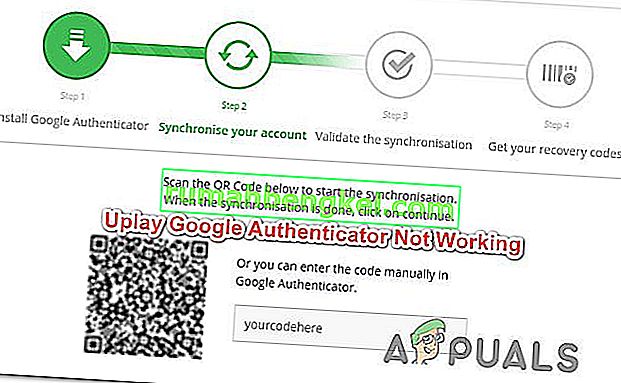 كيفية إصلاح تطبيق Uplay Google Authenticator لا يعمل
