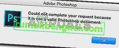 Не можах да попълня заявката ви, защото не е валиден документ на Photoshop