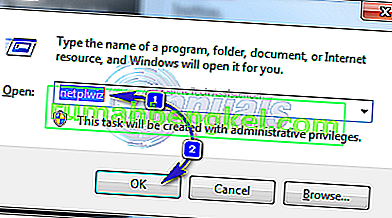 تسجيل الدخول التلقائي إلى Windows 7