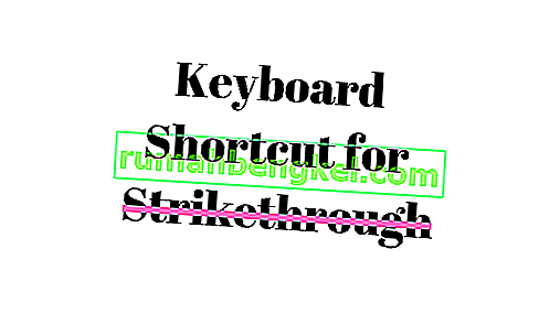 ¿Qué es el método abreviado de teclado para tachado?